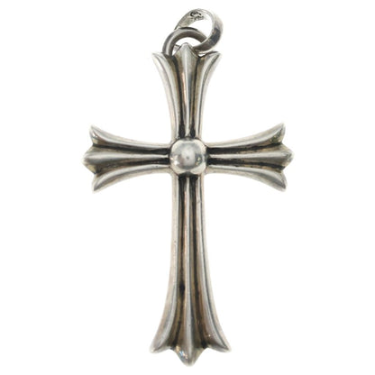 Chrome Hearts LG Bale Large CH Cross Bail Necklace Top Silver