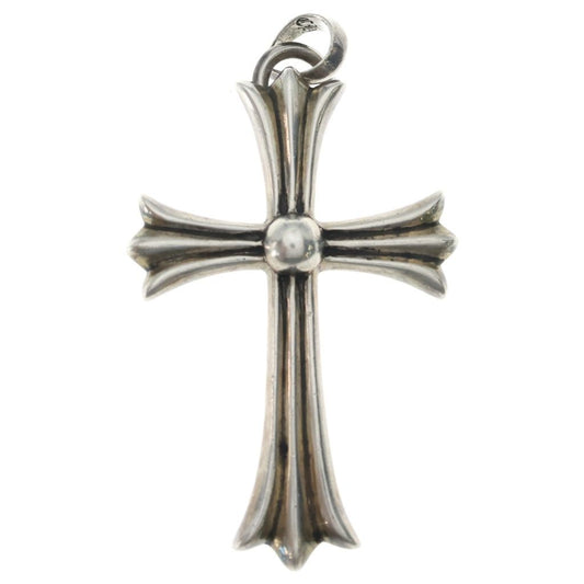 Chrome Hearts LG Bale Large CH Cross Bail Necklace Top Silver