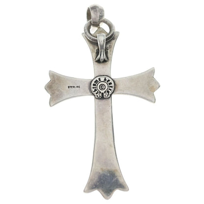 Chrome Hearts LG Bale Large CH Cross Bail Necklace Top Silver — view 2
