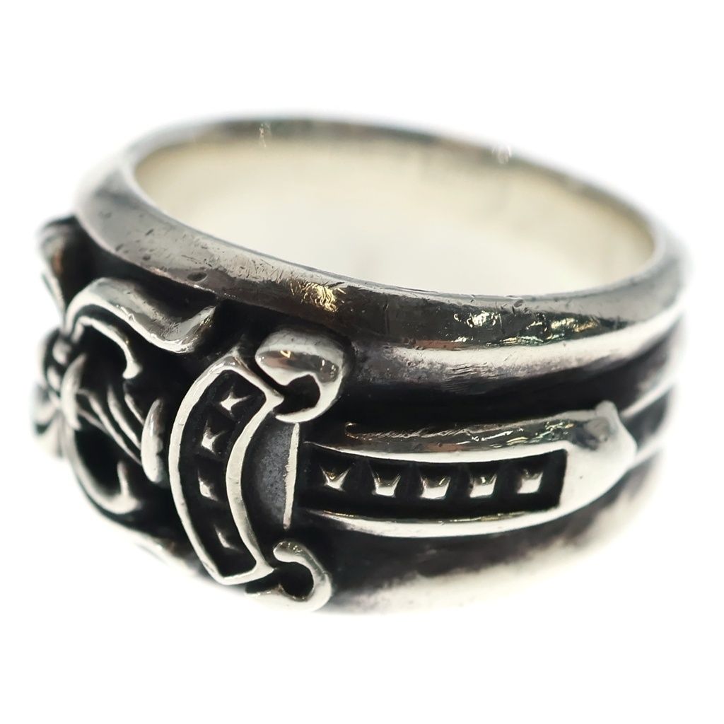 Chrome Hearts Dagger Ring Silver