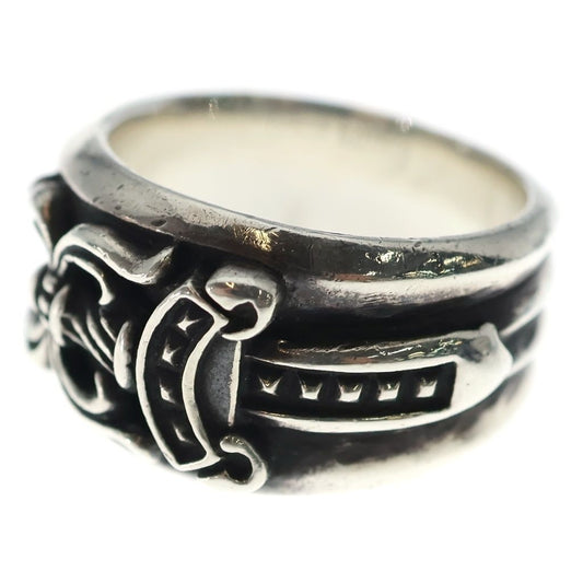 Chrome Hearts Dagger Ring Silver
