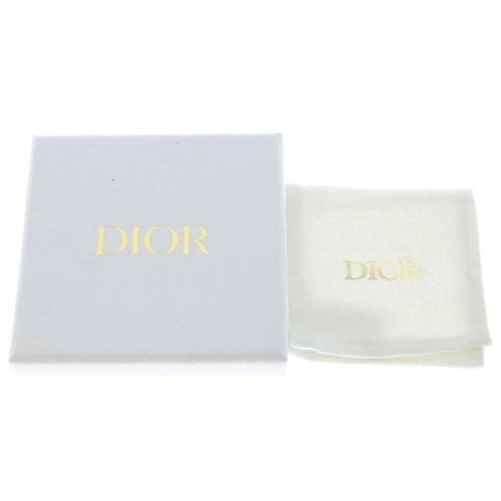 Dior Rhinestone Star Earrings Black Gold — view 6