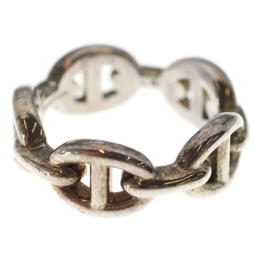 Hermes Chaine D'ancre Ring Silver — view 4