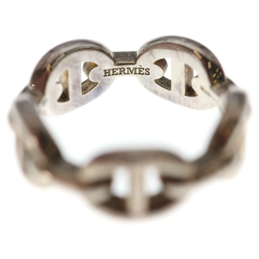 Hermes Chaine D'ancre Ring Silver — view 5