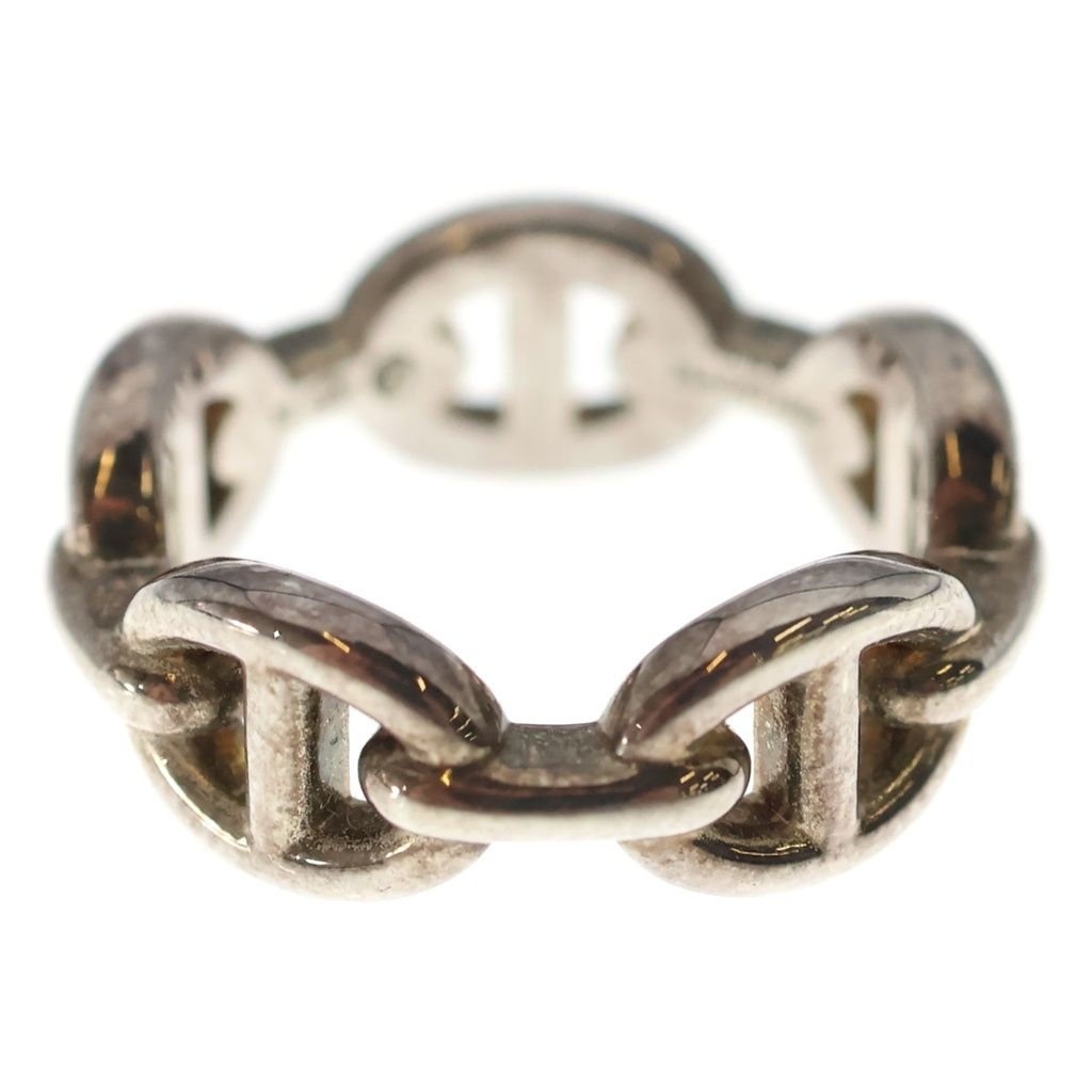 Hermes Chaine D'ancre Ring Silver — view 2