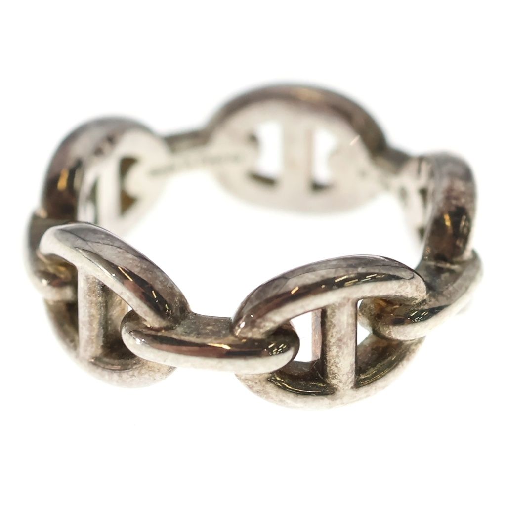 Hermes Chaine D'ancre Ring Silver — view 3