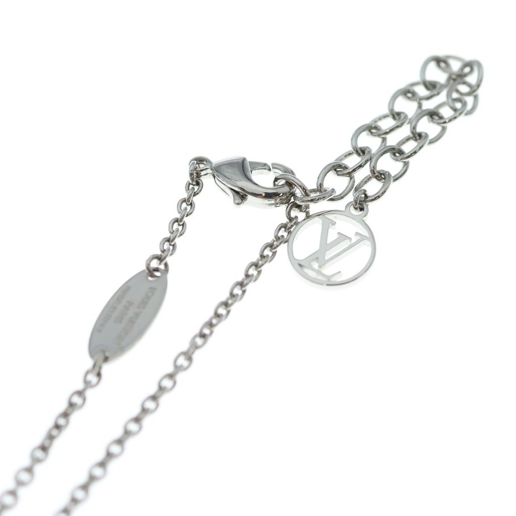 Louis Vuitton LV Iconic Rhinestone Pendant Chain Silver — view 4