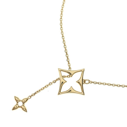 Louis Vuitton LV Flower Gram Pendant Chain Gold