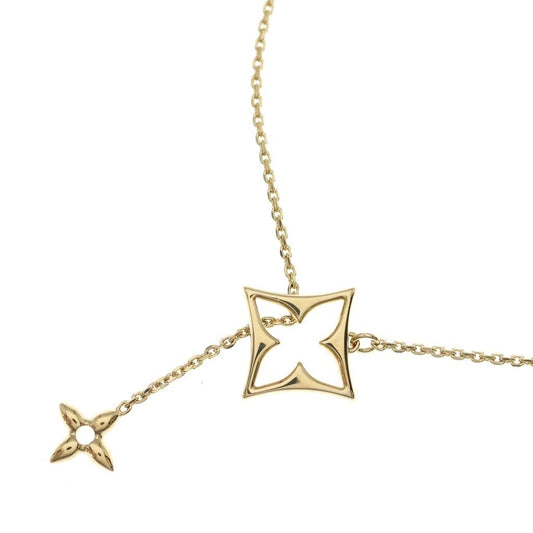 Louis Vuitton LV Flower Gram Pendant Chain Gold