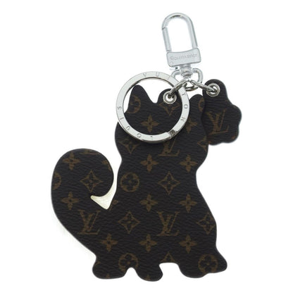 Louis Vuitton Monogram Porte Cles LV Shiva Bag Charm Key Holder Key Ring White — view 2
