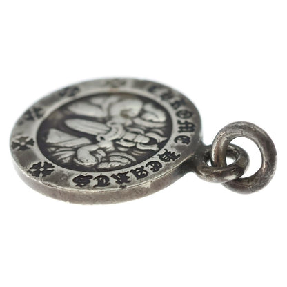 Chrome Hearts Chrm Angl Mdl V2 Angel Medal Charm Pendant Top Silver — view 6