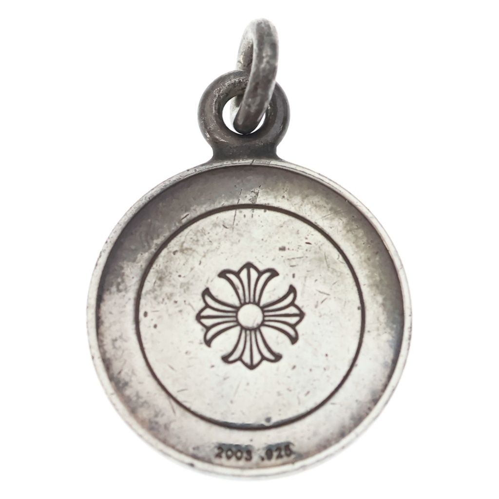 Chrome Hearts Chrm Angl Mdl V2 Angel Medal Charm Pendant Top Silver — view 2