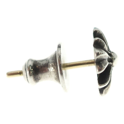 Chrome Hearts No2 CH Pls CH Plus Stud Earrings Silver — view 4