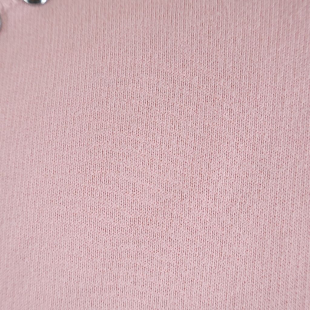 Miu Miu League Logo Print Studded Crew Neck Pullover Sweatshirt Pink — view 4