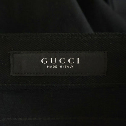 Gucci Horsebit Detail Straight Denim Pants Jeans Black — view 6
