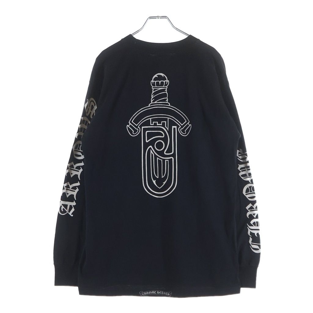 Chrome Hearts Vintage United Arrows Dagger Tee Long Sleeve T-Shirt Black