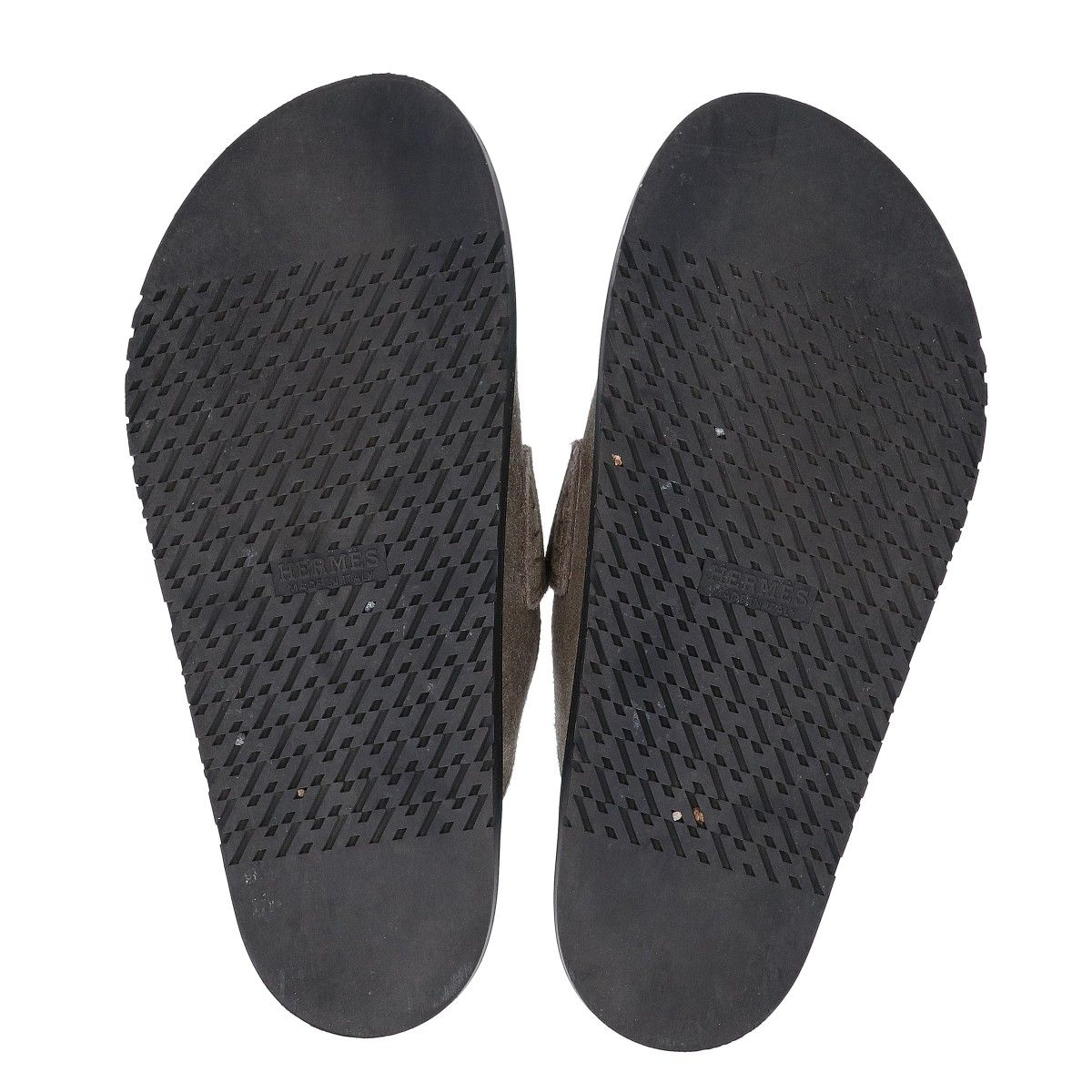 Hermes Go Mule Go Mules Suede Sandals — view 6