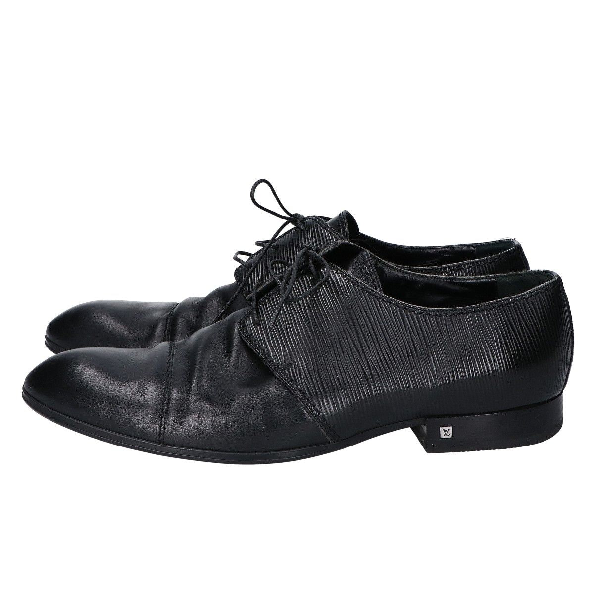 Louis Vuitton Black Epi Leather Shoes — view 2