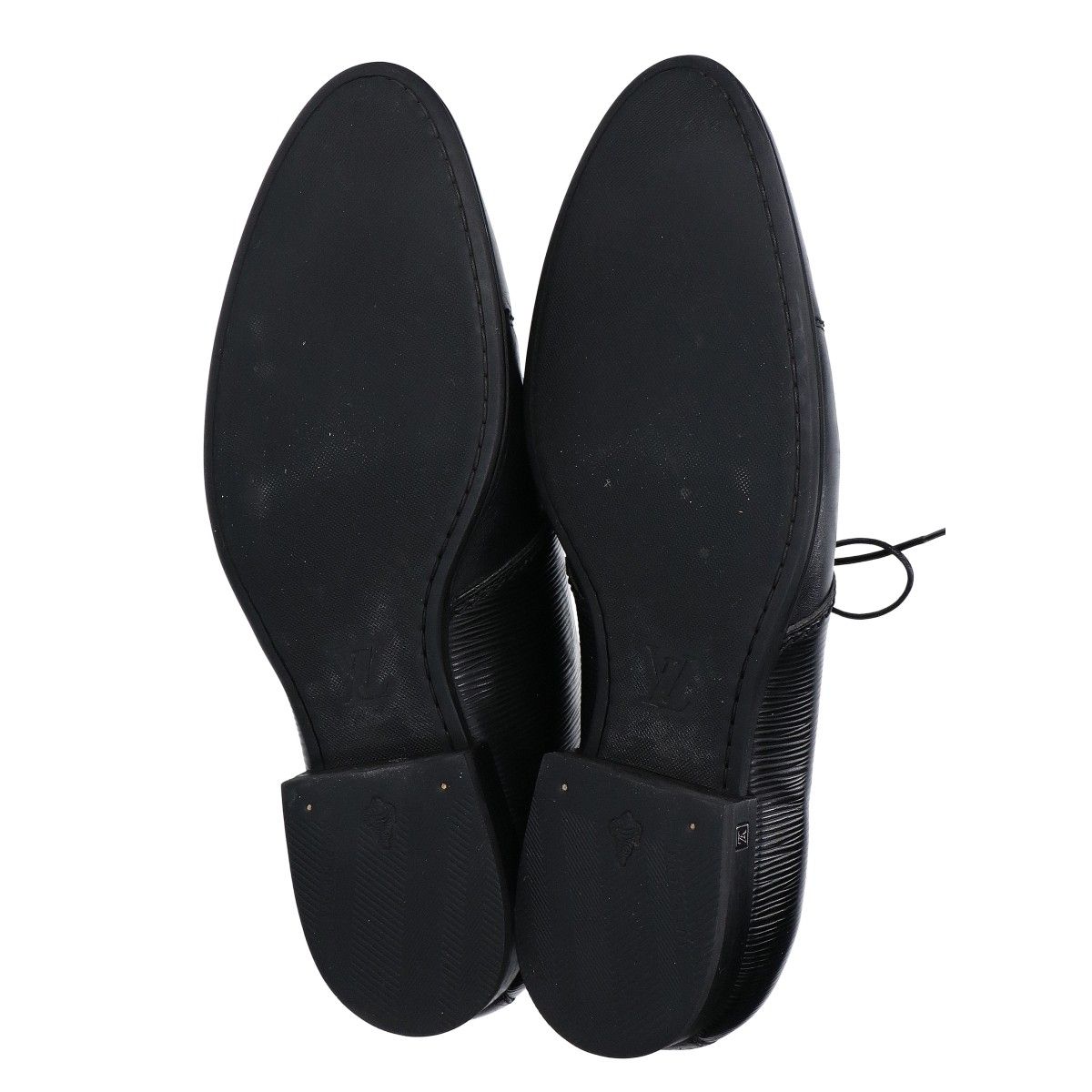 Louis Vuitton Black Epi Leather Shoes — view 6