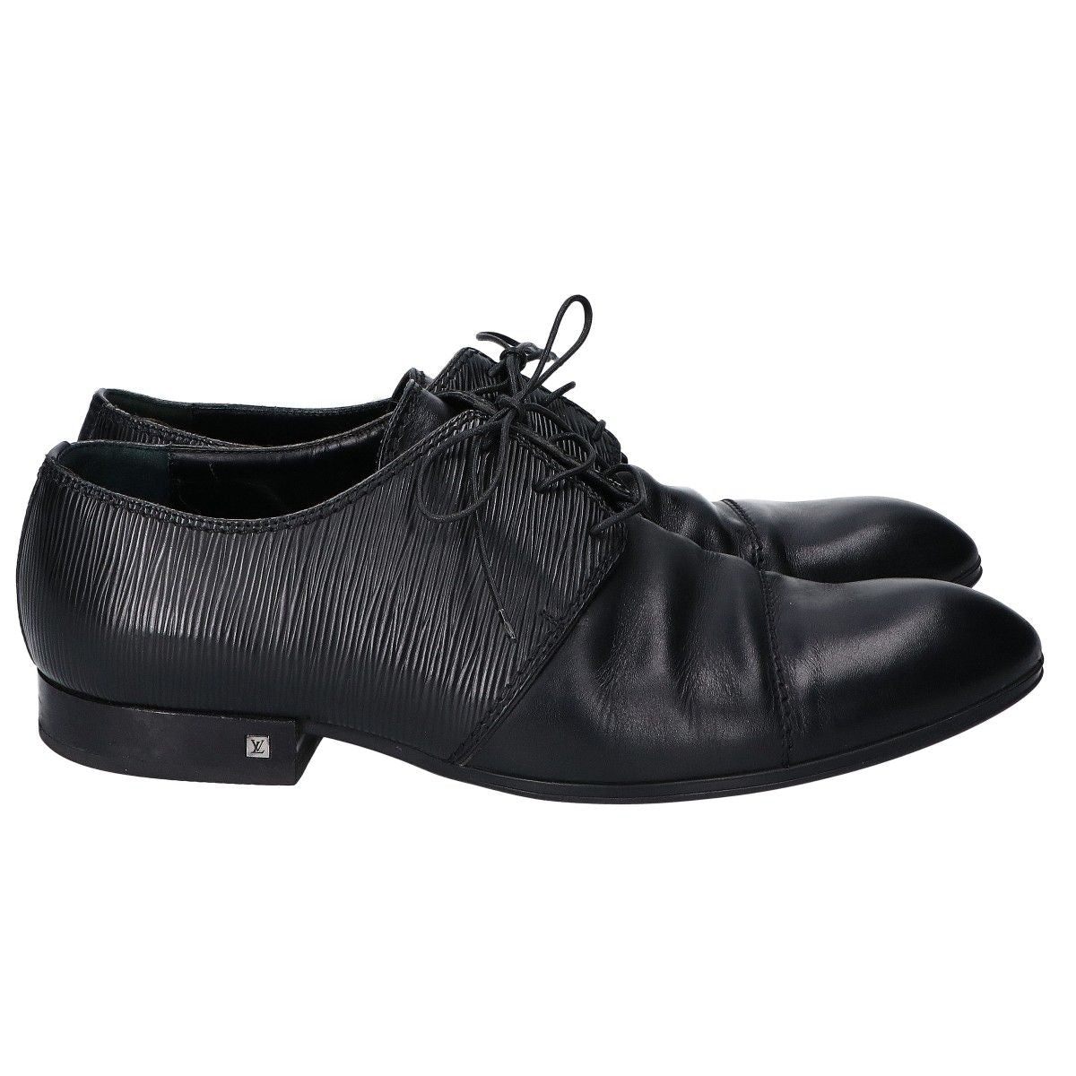 Louis Vuitton Black Epi Leather Shoes — view 4