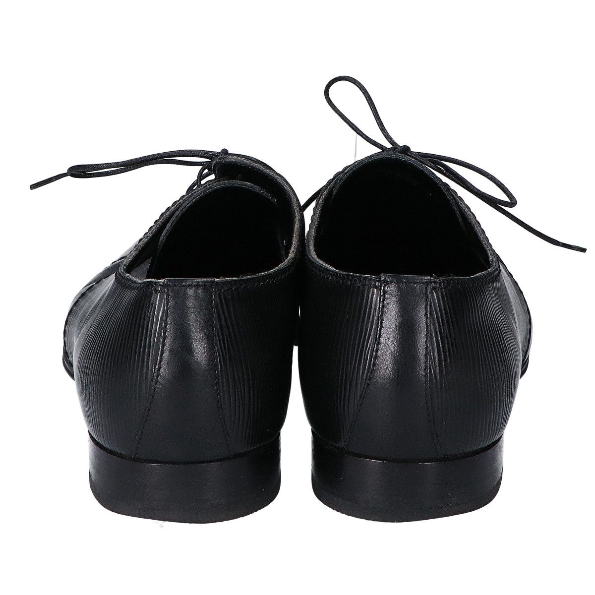 Louis Vuitton Black Epi Leather Shoes — view 3