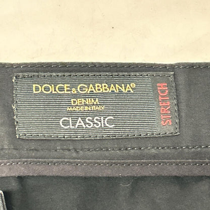 Dolce & Gabbana Black Classic Skinny Denim Pants 46 — view 3