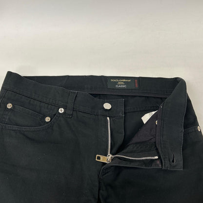 Dolce & Gabbana Black Classic Skinny Denim Pants 46 — view 5