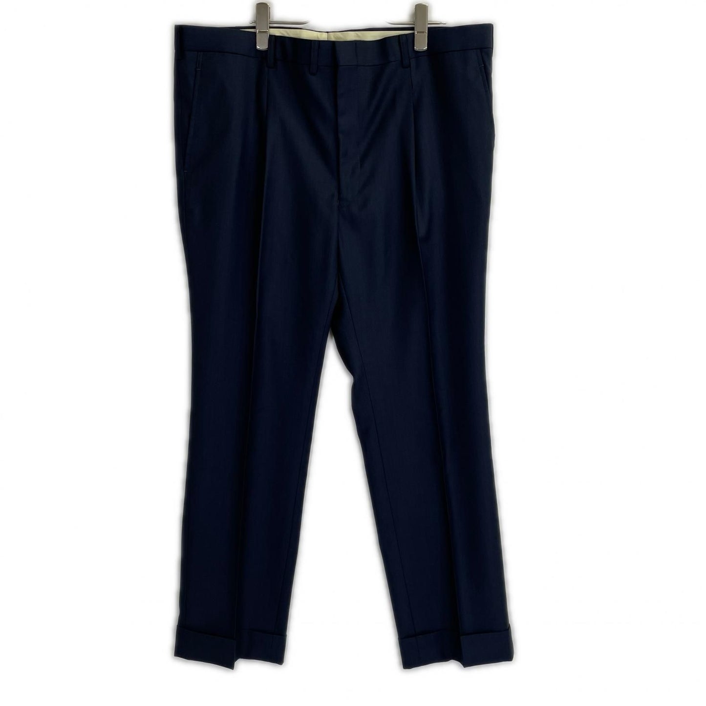 Loro Piana House Style of Isetan Mitsukoshi of Navy Fabric Four Seasons Single — view 8