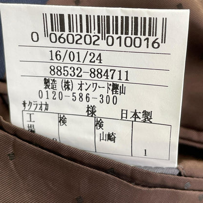 Loro Piana House Style of Isetan Mitsukoshi of Navy Fabric Four Seasons Single — view 7