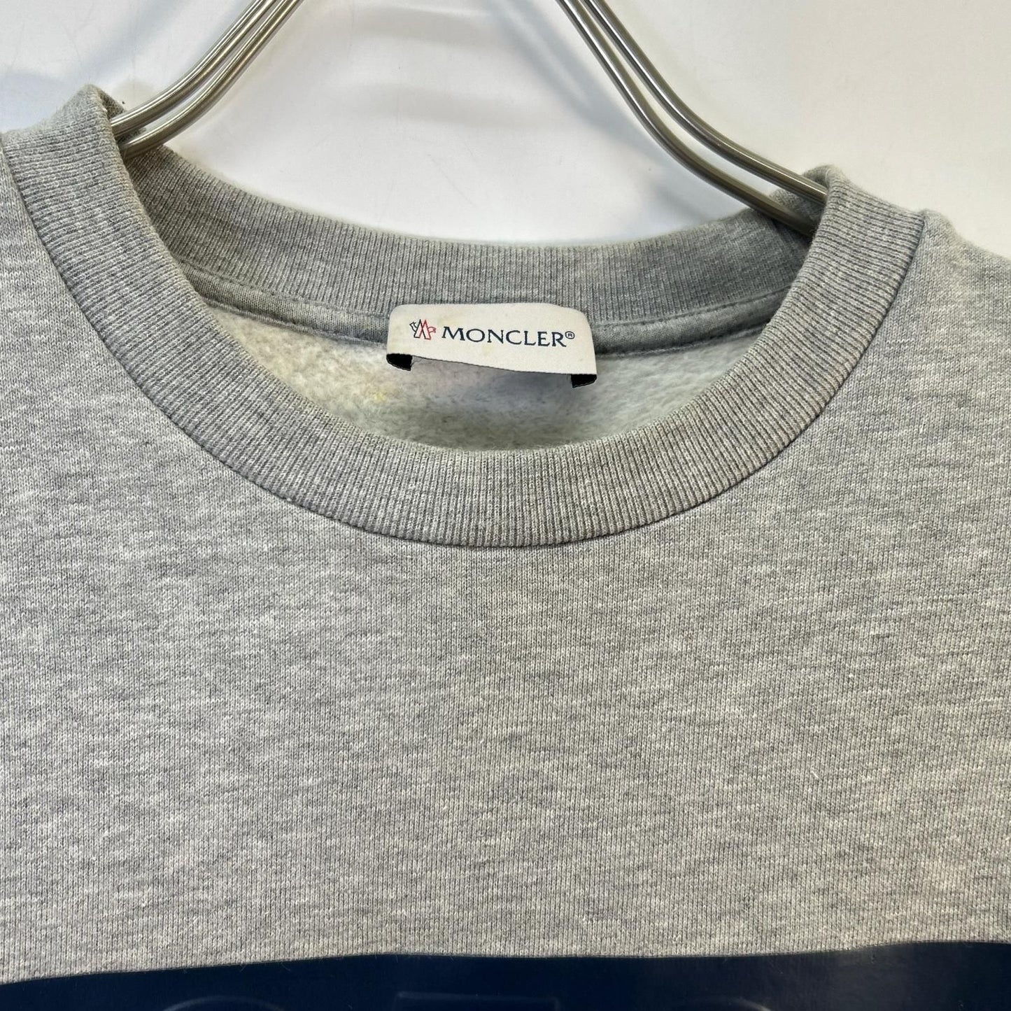 Moncler Gray Tricolor 952 Sweatshirt — view 7