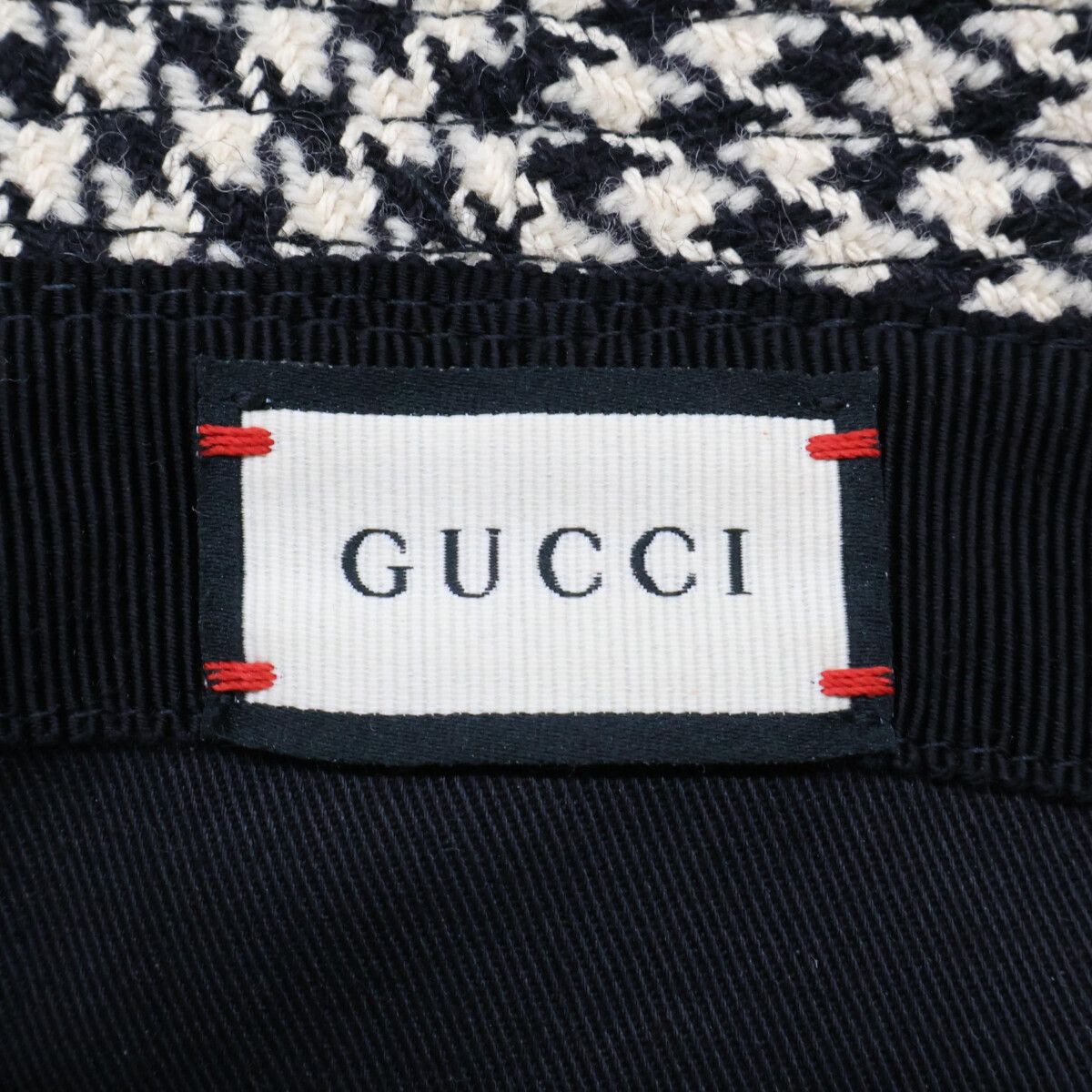 Gucci Houndstooth Bucket Hat M 58 cm — view 7