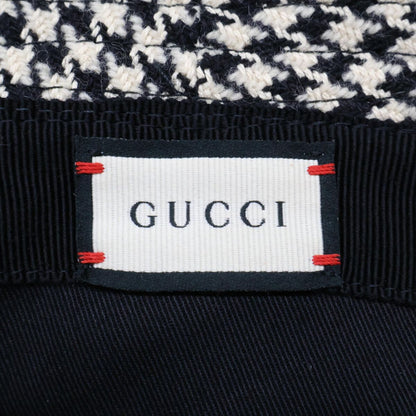Gucci Houndstooth Bucket Hat M 58 cm — view 7