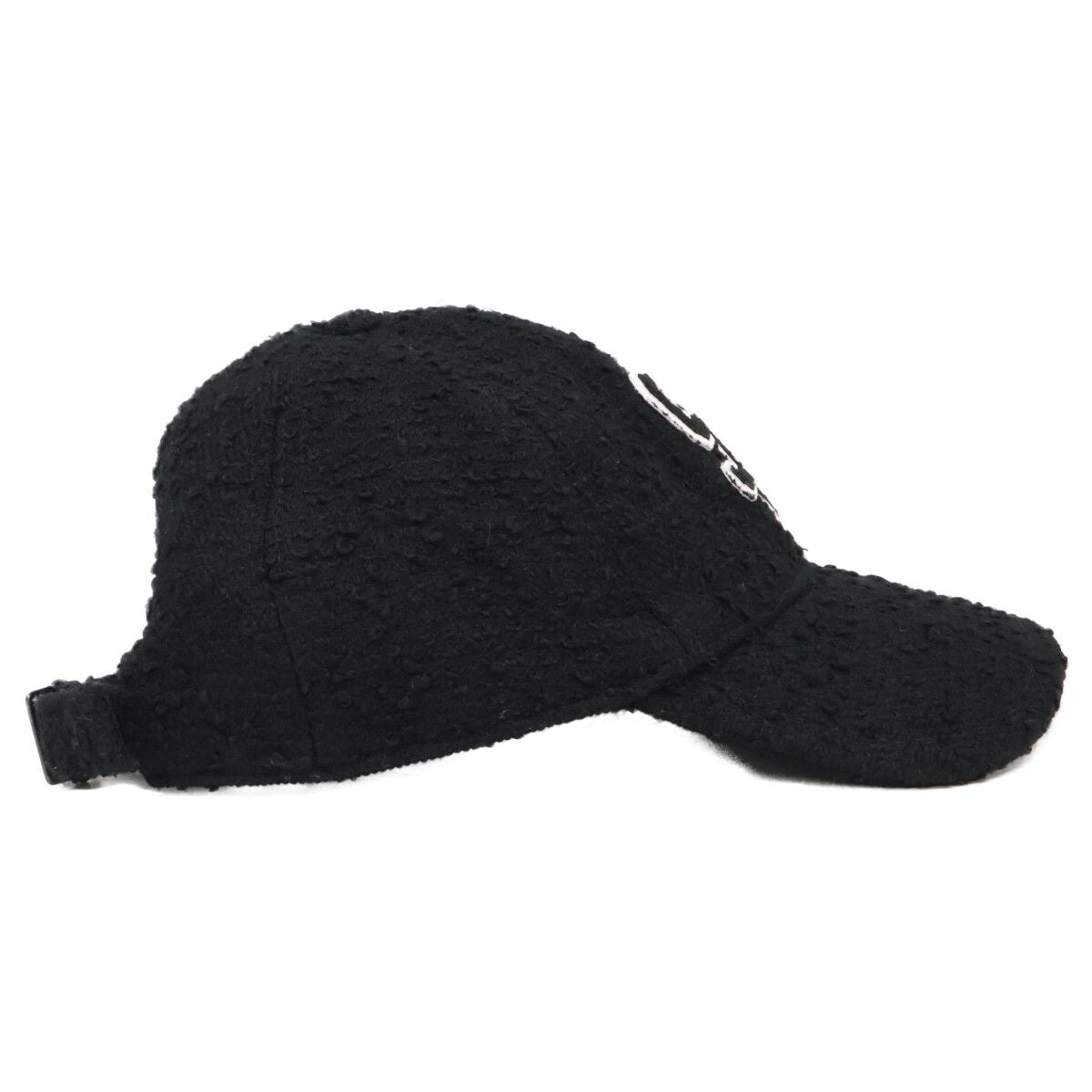 Saint Laurent Paris SL Logo Wool Cap 56 — view 4