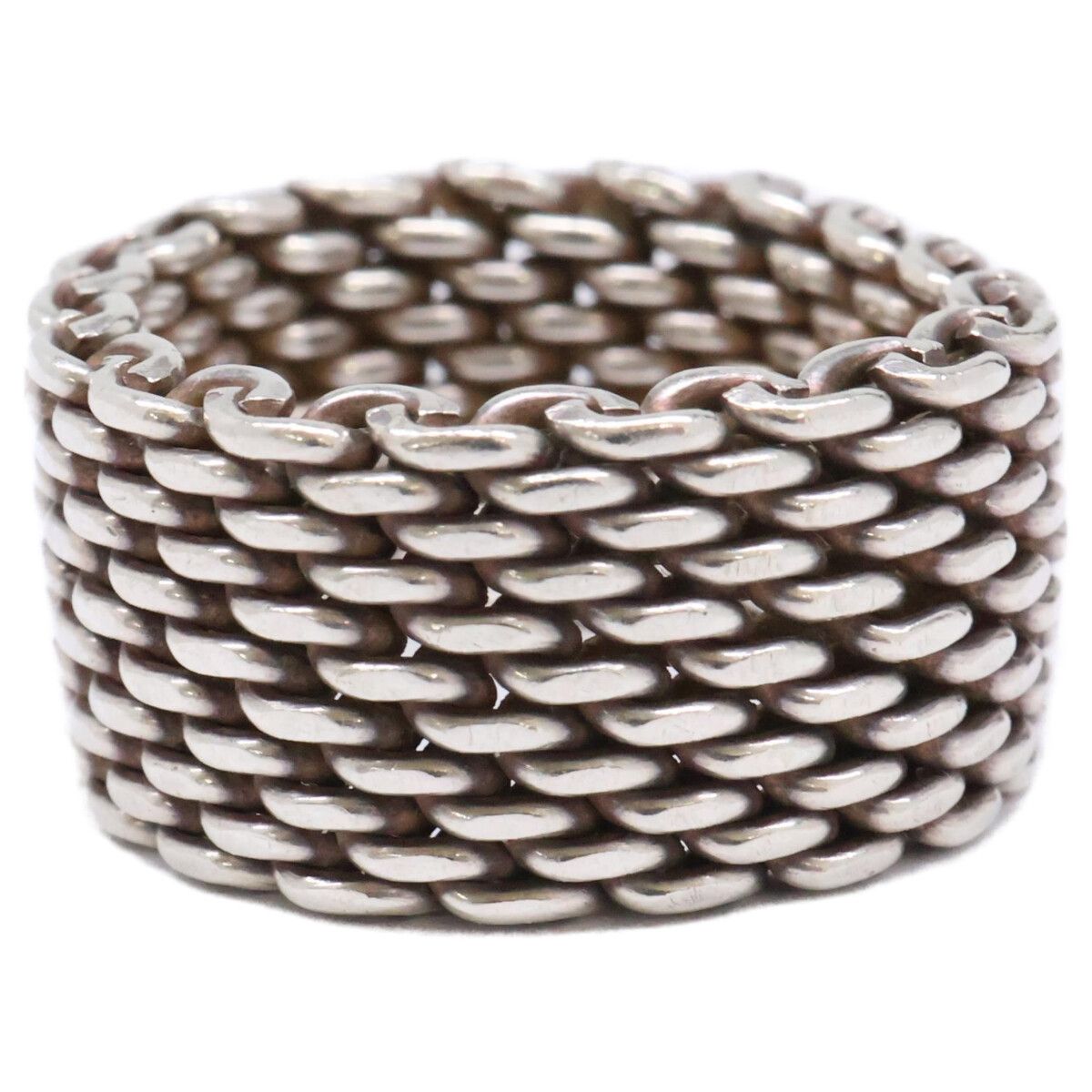 Tiffany & Co 925 Mesh No 11 Ring — view 2