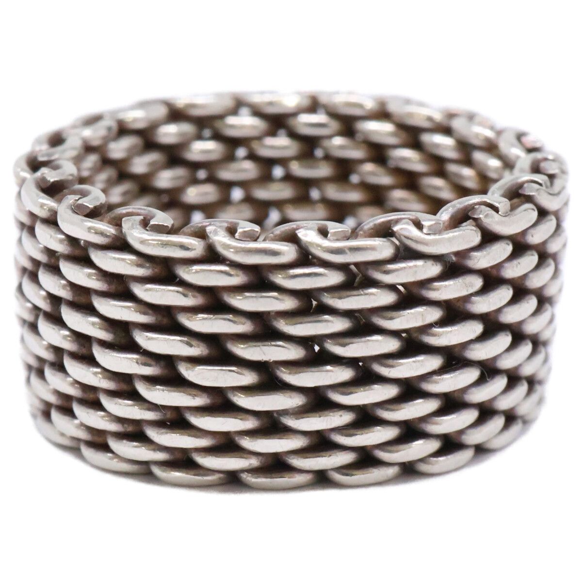 Tiffany & Co 925 Mesh No 11 Ring — view 3