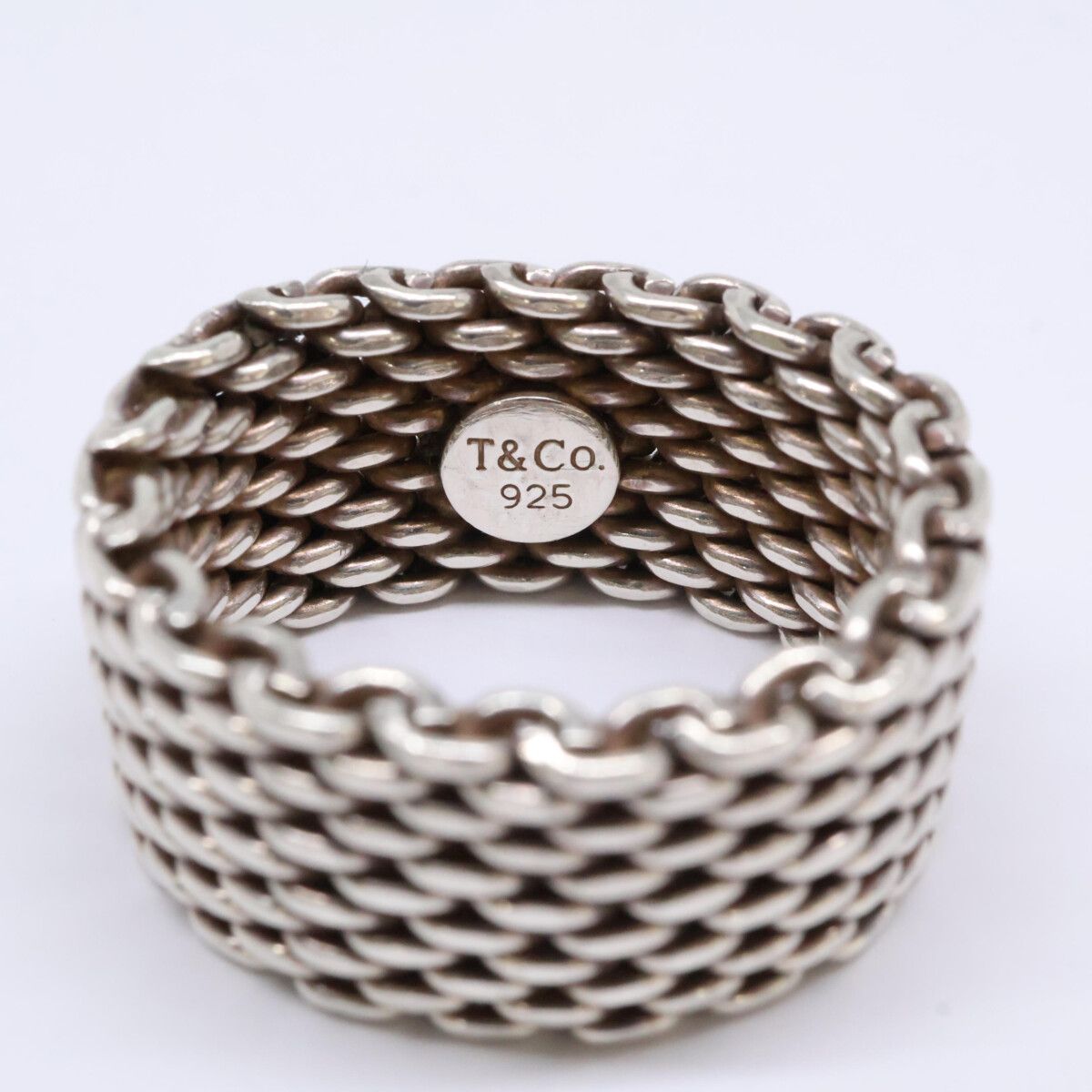 Tiffany & Co 925 Mesh No 11 Ring — view 5