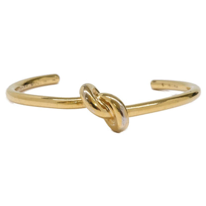 Celine Knot Extra Thin Bracelet Gold Finish Brass — view 2