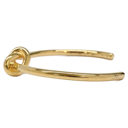 Celine Knot Extra Thin Bracelet Gold Finish Brass — view 3