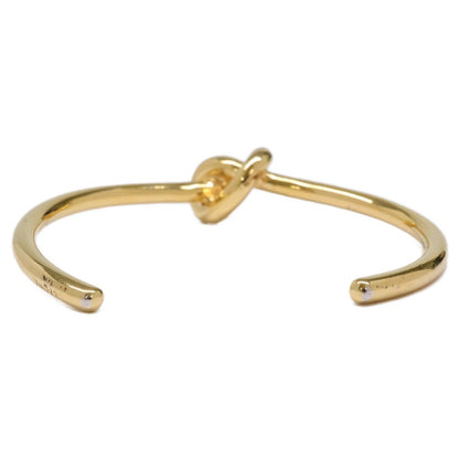 Celine Knot Extra Thin Bracelet Gold Finish Brass — view 4