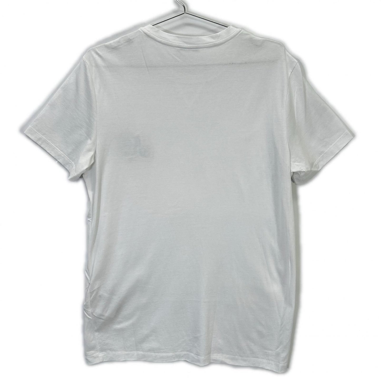 Moncler White SS T-Shirt Double Logo — view 2