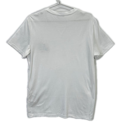 Moncler White SS T-Shirt Double Logo — view 2