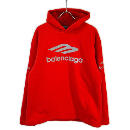 Balenciaga Red Fleece Lining