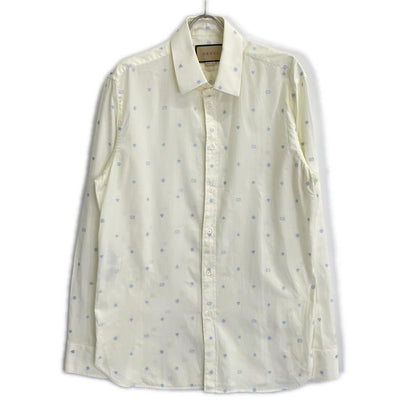 Gucci Ivory GG Star Shirt 17