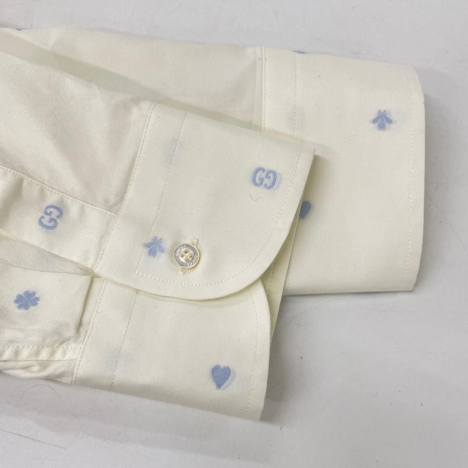 Gucci Ivory GG Star Shirt 17 — view 8