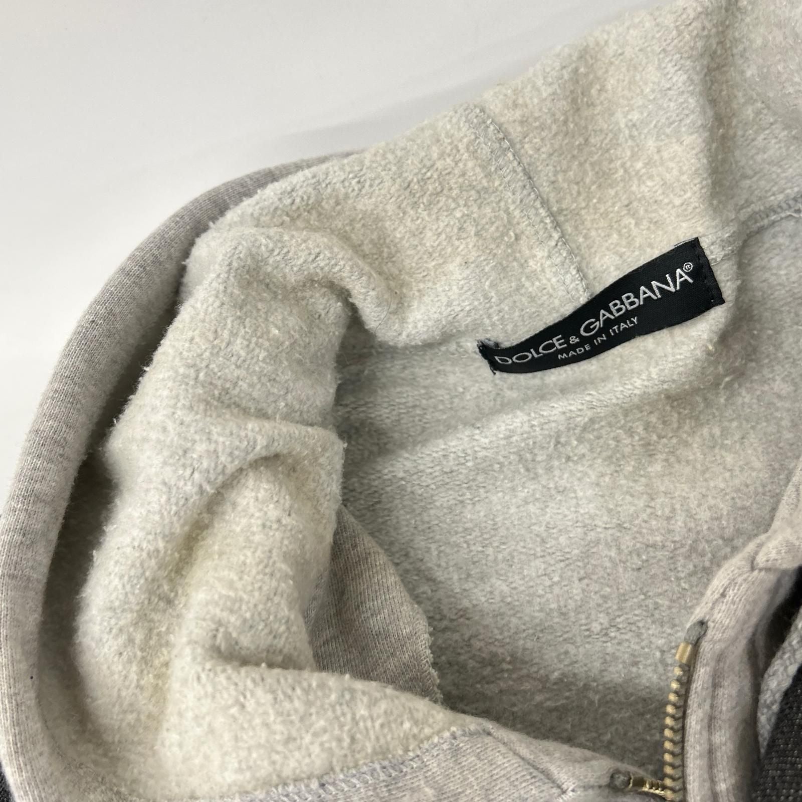 Dolce & Gabbana Hoodie Docking Denim Jacket 50 — view 8