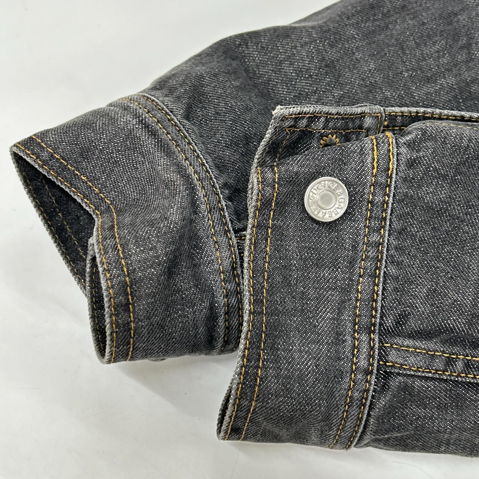 Dolce & Gabbana Hoodie Docking Denim Jacket 50 — view 7