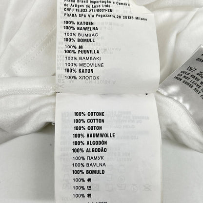 Prada Made White Cotton T-Shirt — view 5