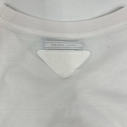 Prada Made White Cotton T-Shirt — view 9