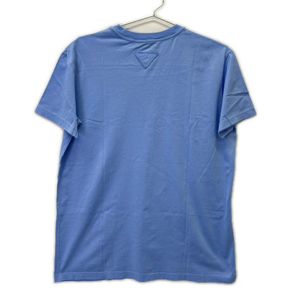 Prada Light Blue Cotton T-Shirt — view 2