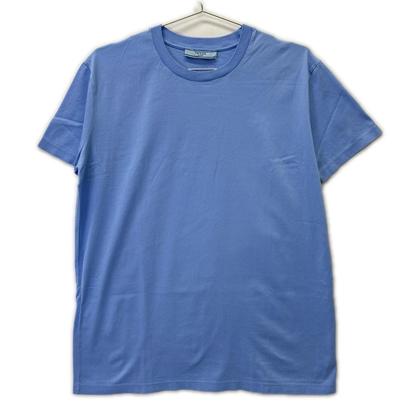 Prada Light Blue Cotton T-Shirt